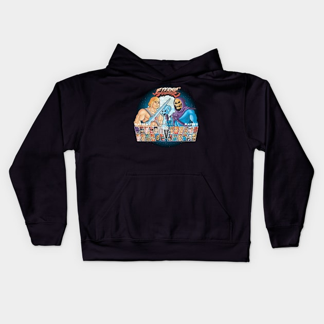 Eternia Fighter Kids Hoodie by The Jersey Rejects